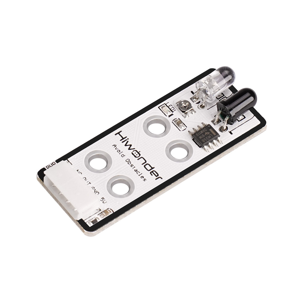 Image of Infrared Obstacle Avoidance Sensor Robot Sensor Compatible with Arduino Raspberry Pi Jetson Nano micro:bit