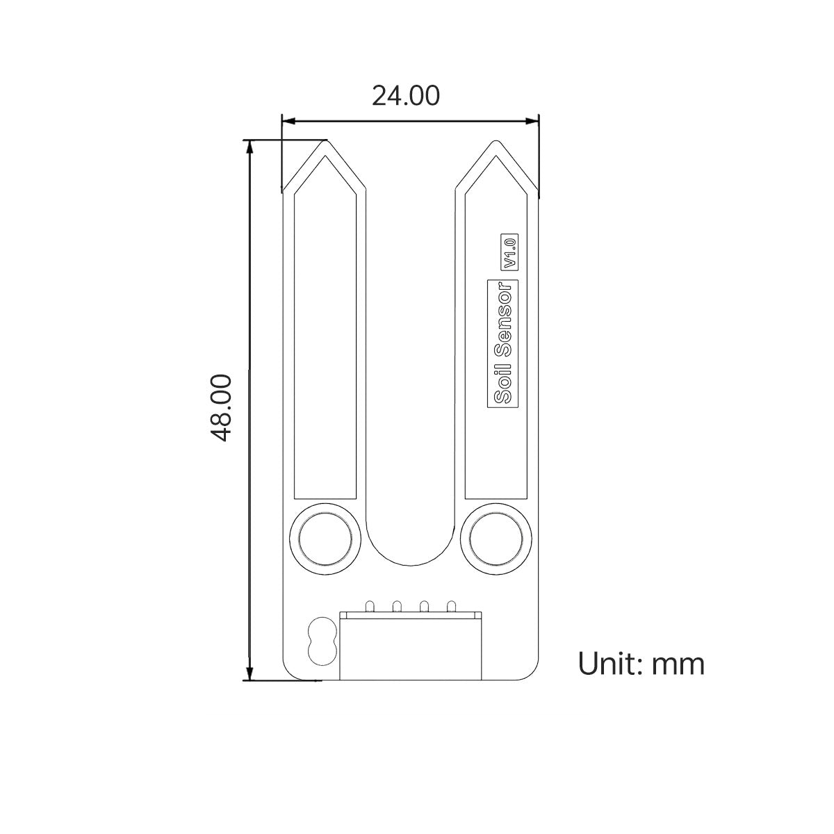 Image of Soil Moisture Sensor Module Detector Hygrometer