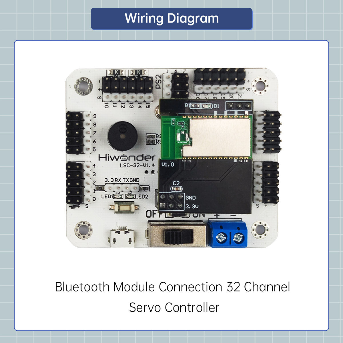 Image of Bluetooth Module Compatible with Servo Controller