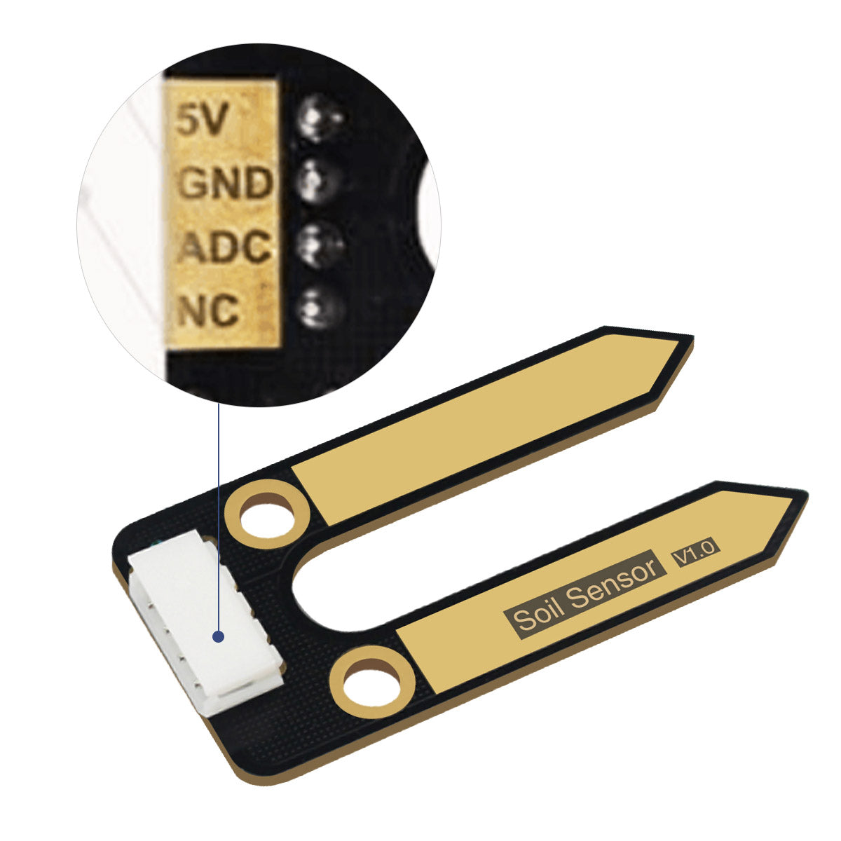 Image of Soil Moisture Sensor Module Detector Hygrometer