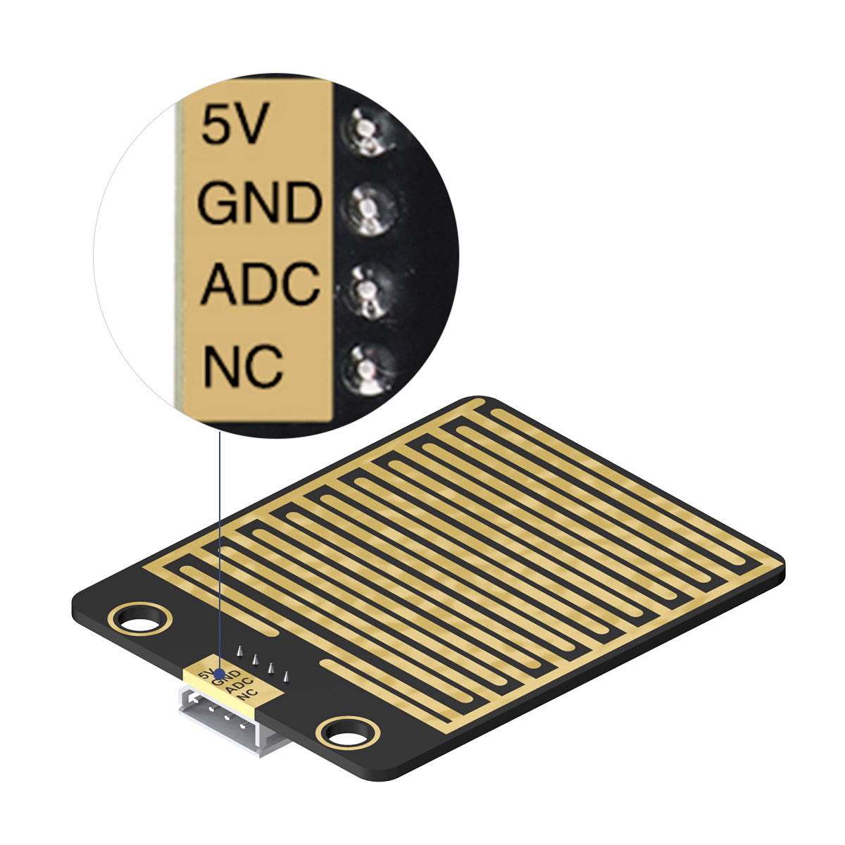 Image of Raindrop Sensor for Automatic Watering System Compatible with Arduino Raspberry Pi Jetson Nano micro:bit