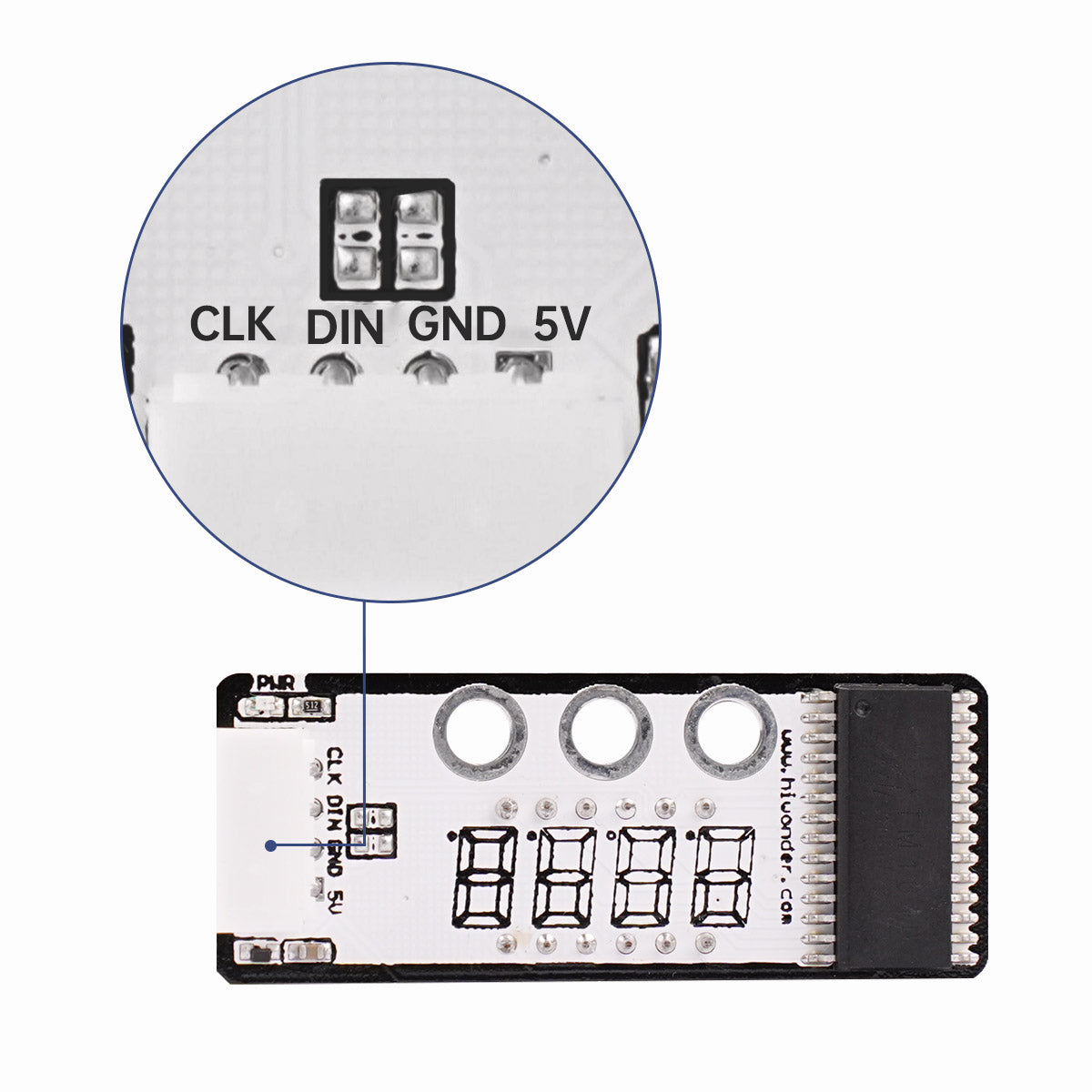 Image of Digital Tube Module Robot Module Compatible Arduino Raspberry Pi micro:bit