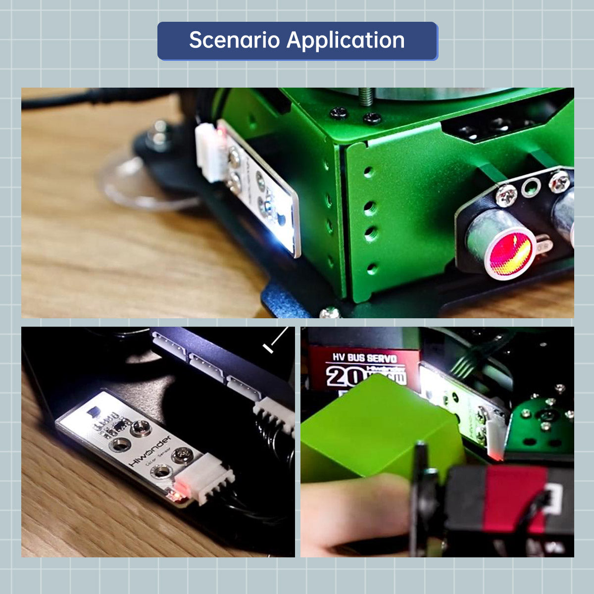 Image of Color Sensor Robot Sensor Compatible with Arduino Raspberry Pi Jetson Nano micro:bit