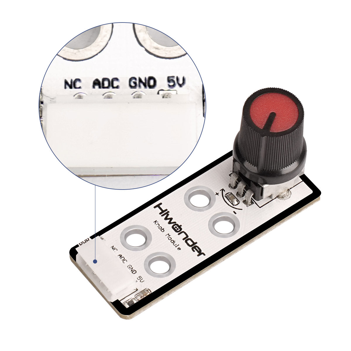 Image of Knob Module Robot Sensor Compatible with Arduino Raspberry Pi Jetson Nano micro:bit