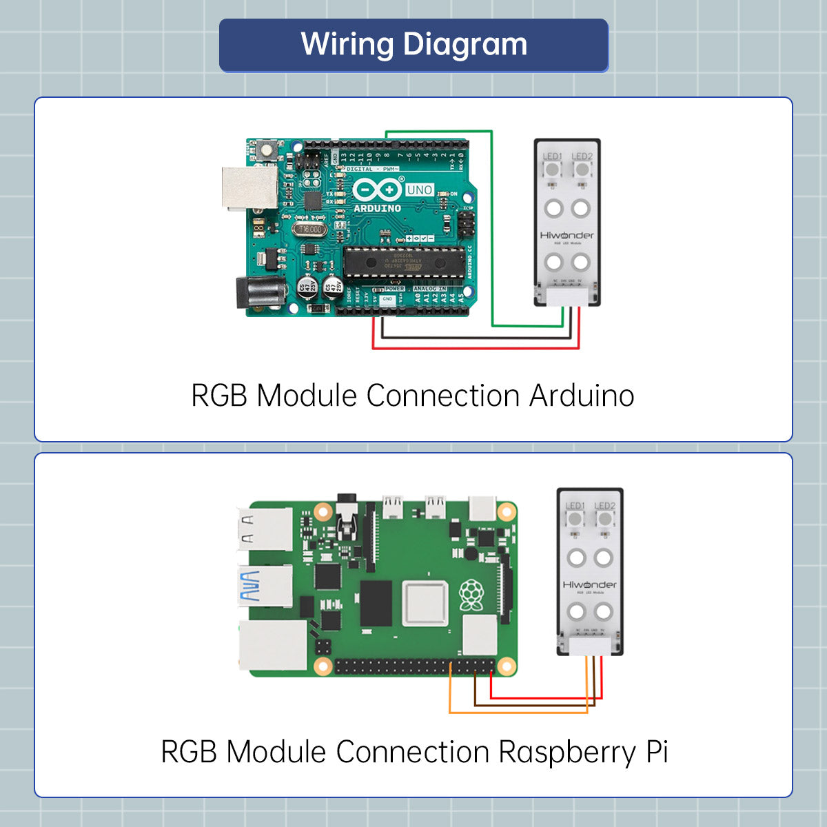 Image of RGB Module Robot Module Compatible Arduino Raspberry Pi micro:bit