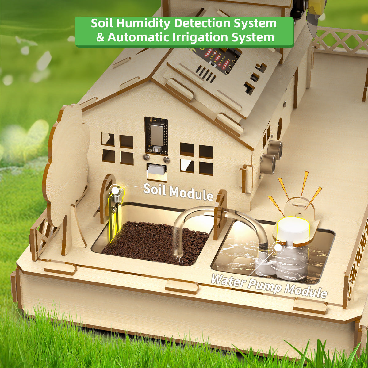 Image of IoT Smart House Kit Electronic DIY Education micro:bit Programming