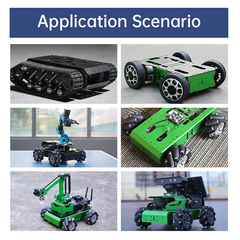 Image of 4-Channel Encoder Motor Driver Onboard Voltage Regulation for Intelligent Car