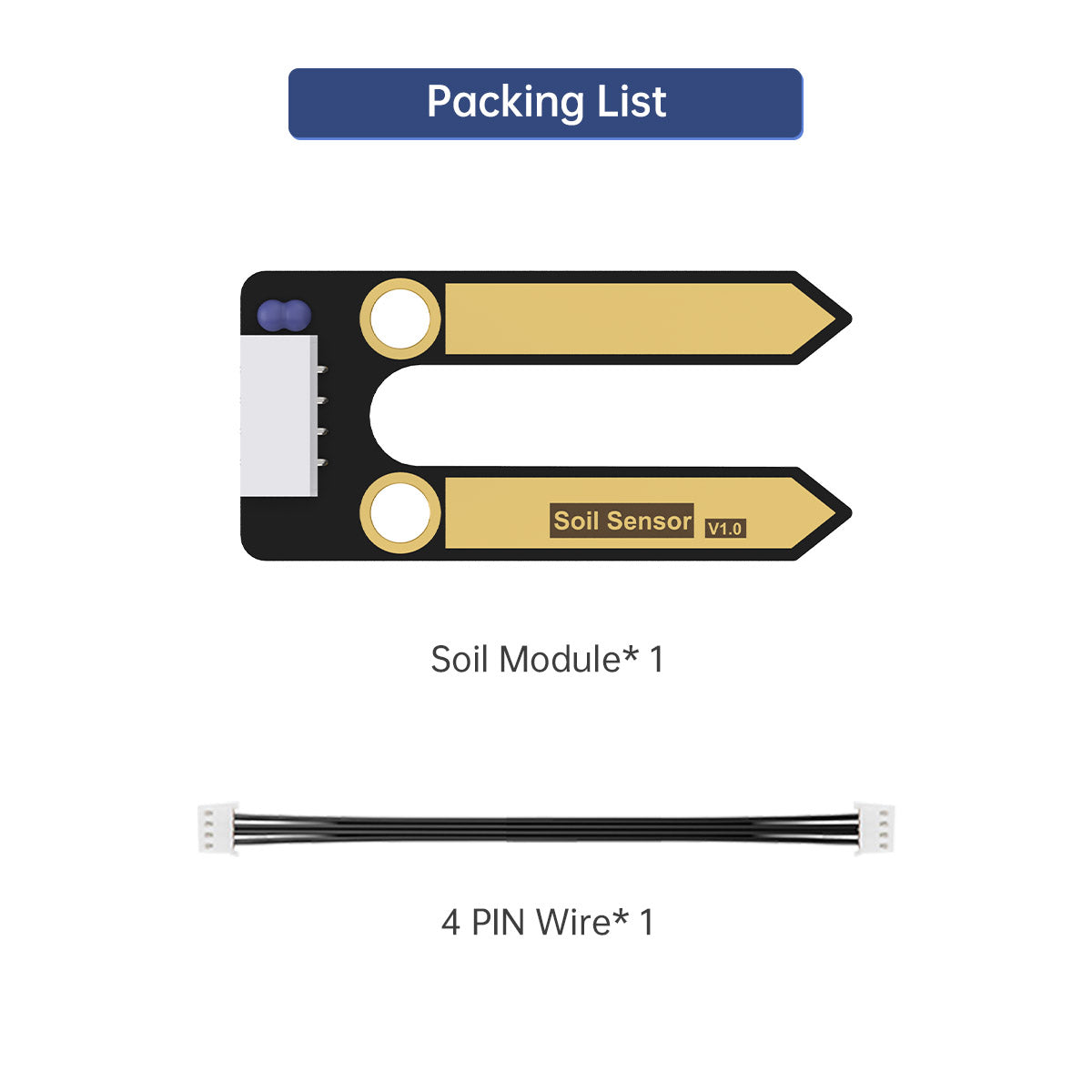 Image of Soil Moisture Sensor Module Detector Hygrometer