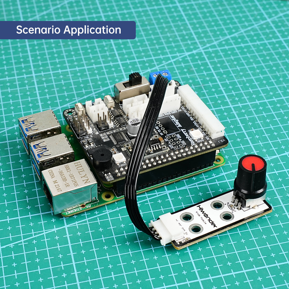 Image of Knob Module Robot Sensor Compatible with Arduino Raspberry Pi Jetson Nano micro:bit