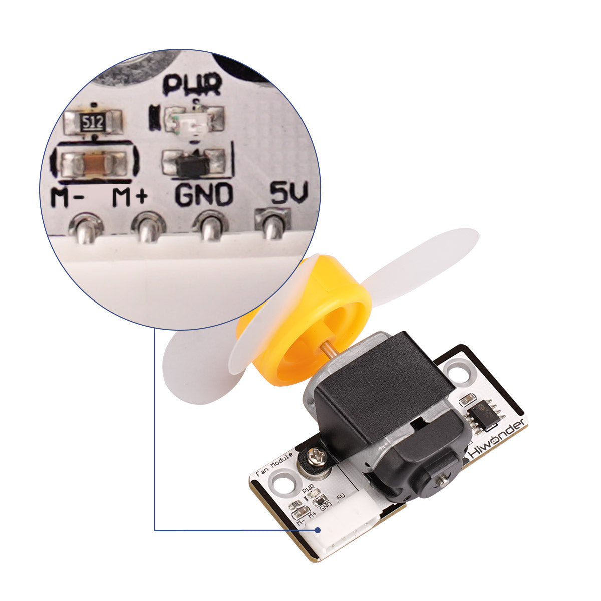 Image of Fan Module Robot Module Compatible Arduino Raspberry Pi micro:bit