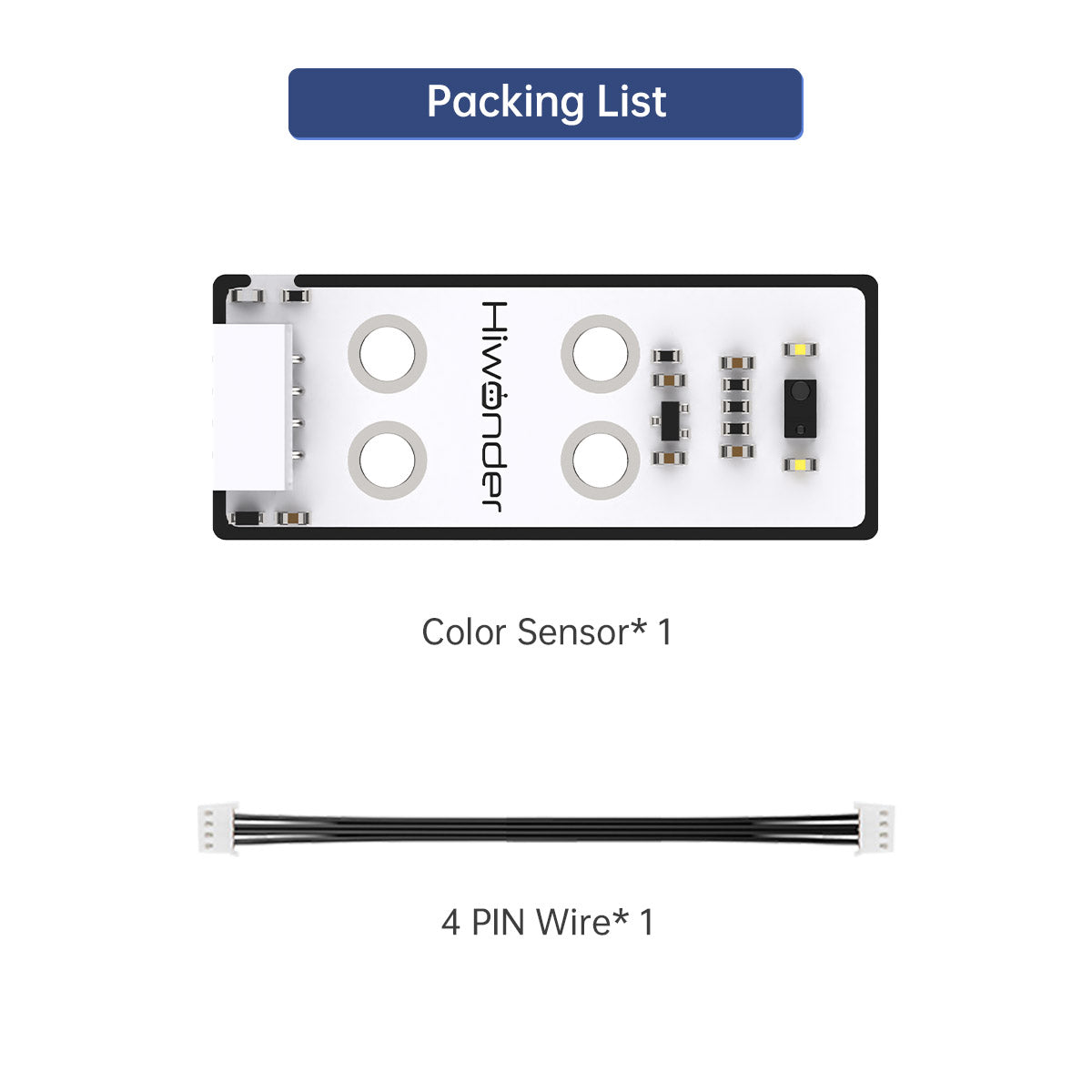 Image of Color Sensor Robot Sensor Compatible with Arduino Raspberry Pi Jetson Nano micro:bit