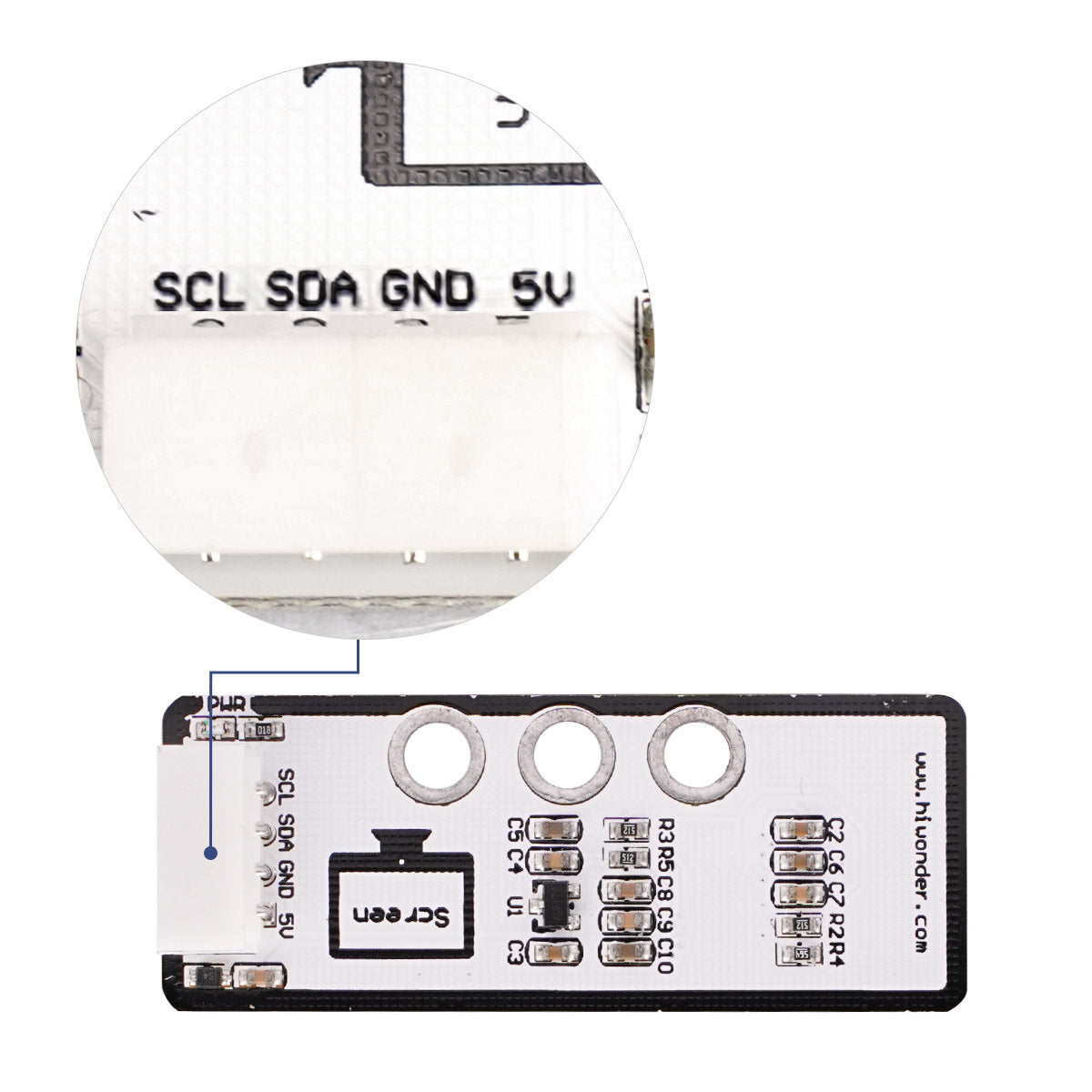 Image of OLED Display Module Robot Module Compatible Arduino Raspberry Pi micro:bit