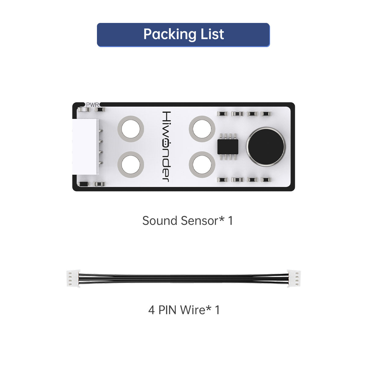 Image of Sound Sensor Robot Sensor Compatible with Arduino Raspberry Pi Jetson Nano micro:bit