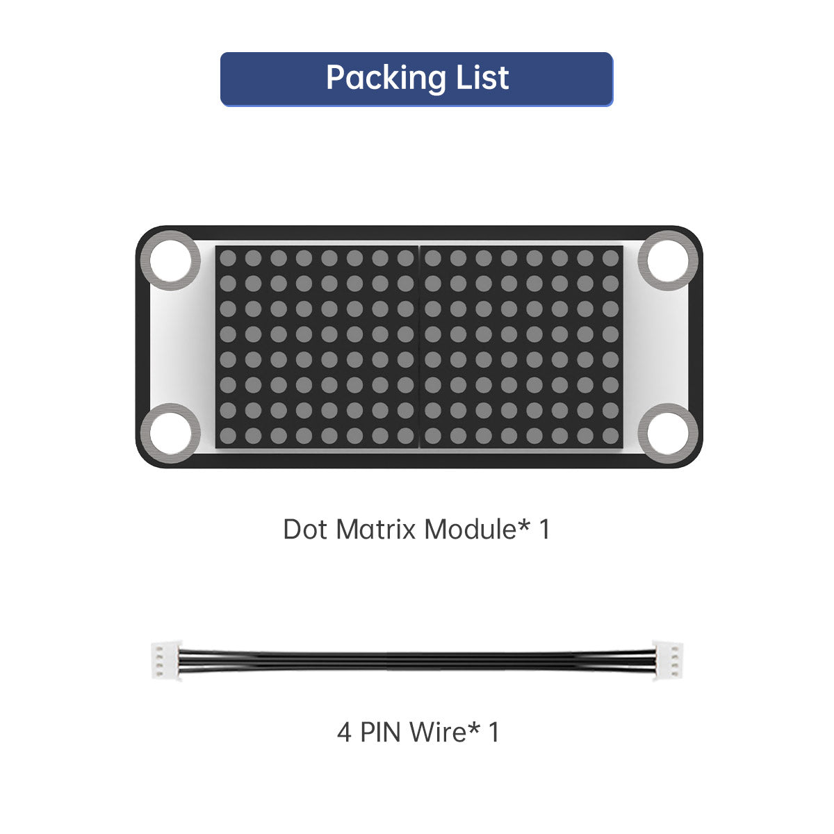 Image of Dot Matrix Module Robot Car LED Light Module DIY MCU Control