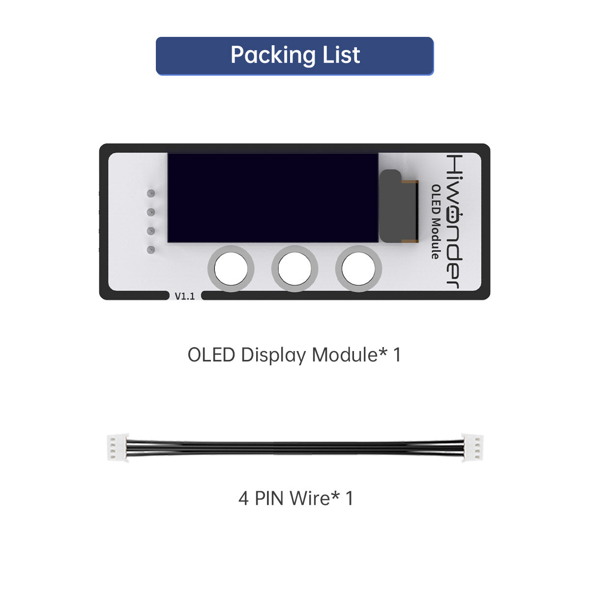 Image of OLED Display Module Robot Module Compatible Arduino Raspberry Pi micro:bit