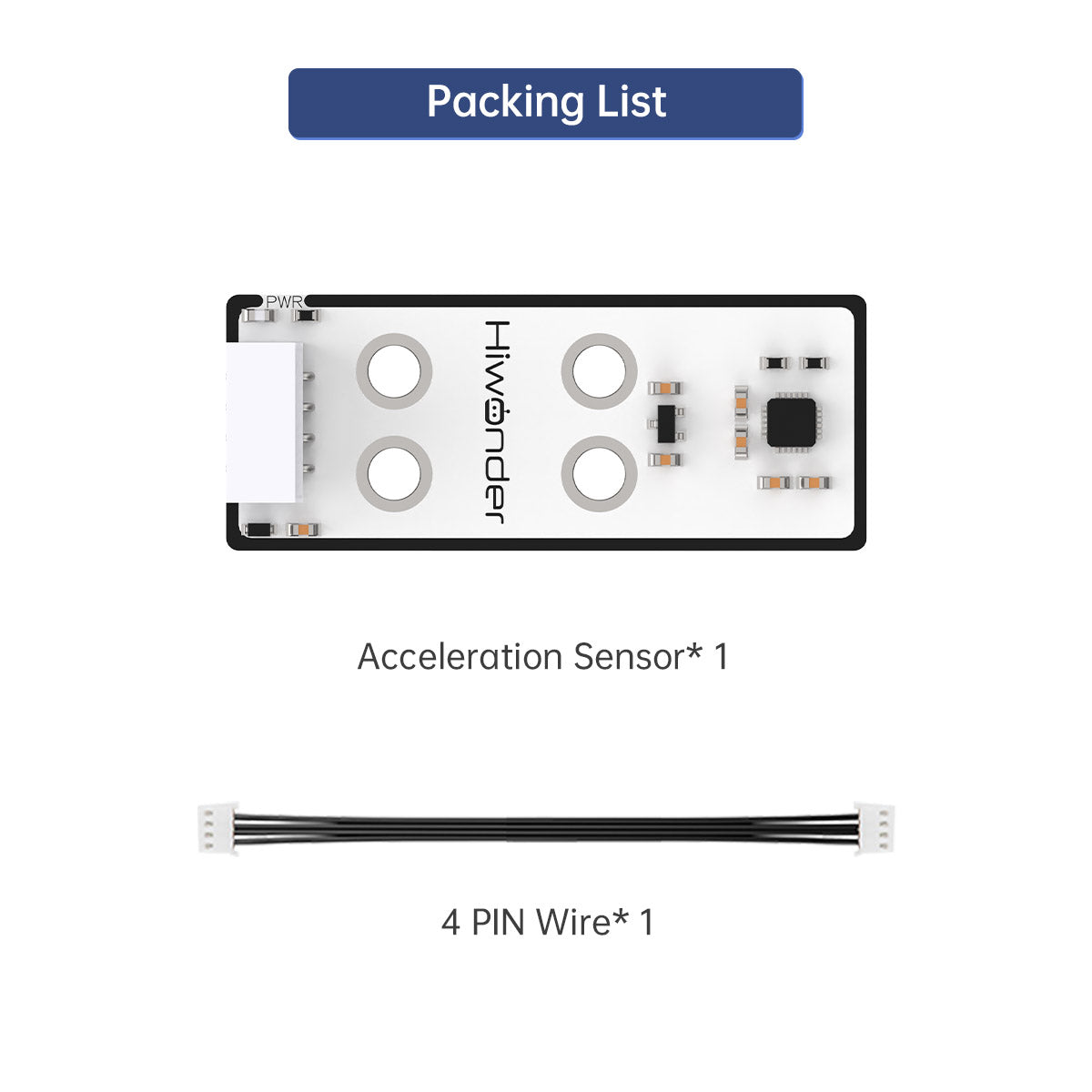 Image of Acceleration Sensor Robot Sensor Compatible with Arduino Raspberry Pi Jetson Nano micro:bit