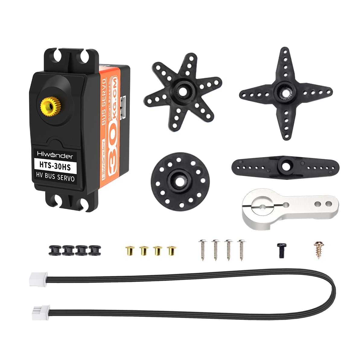 Image of HTS-30HS High-speed Serial Bus Servo Strong Magnet 30KG Large Torque for Dog Robots