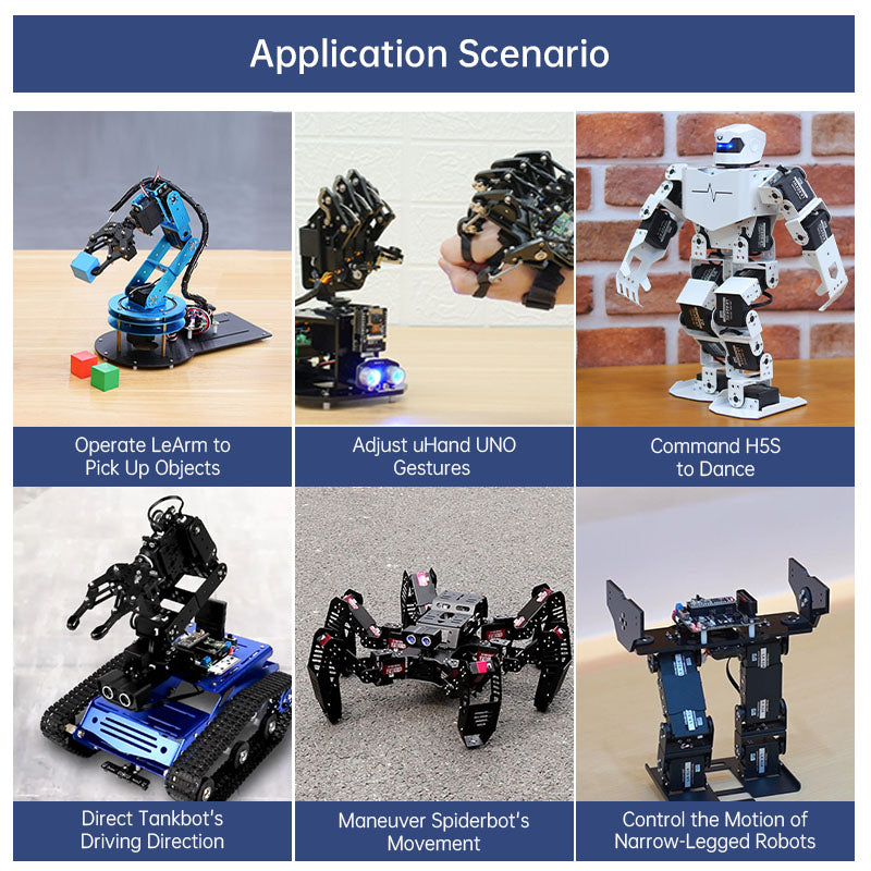 Image of Wireless Glove Open-source Somatosensory Mechanical Glove