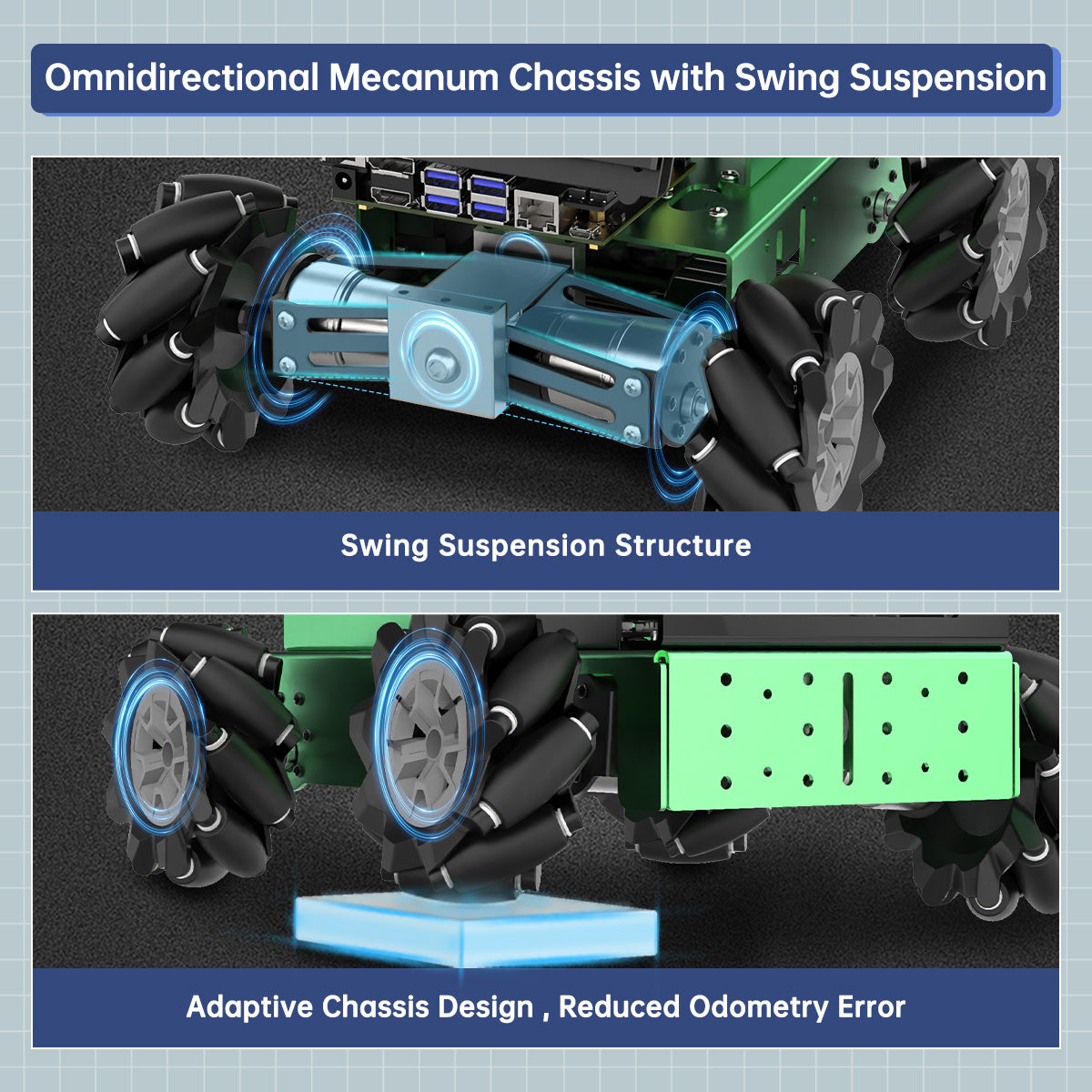 Image of JetAuto Pro AI Robot Car 6DOF Vision Arm ROS1 ROS2 ChatGPT SLAM