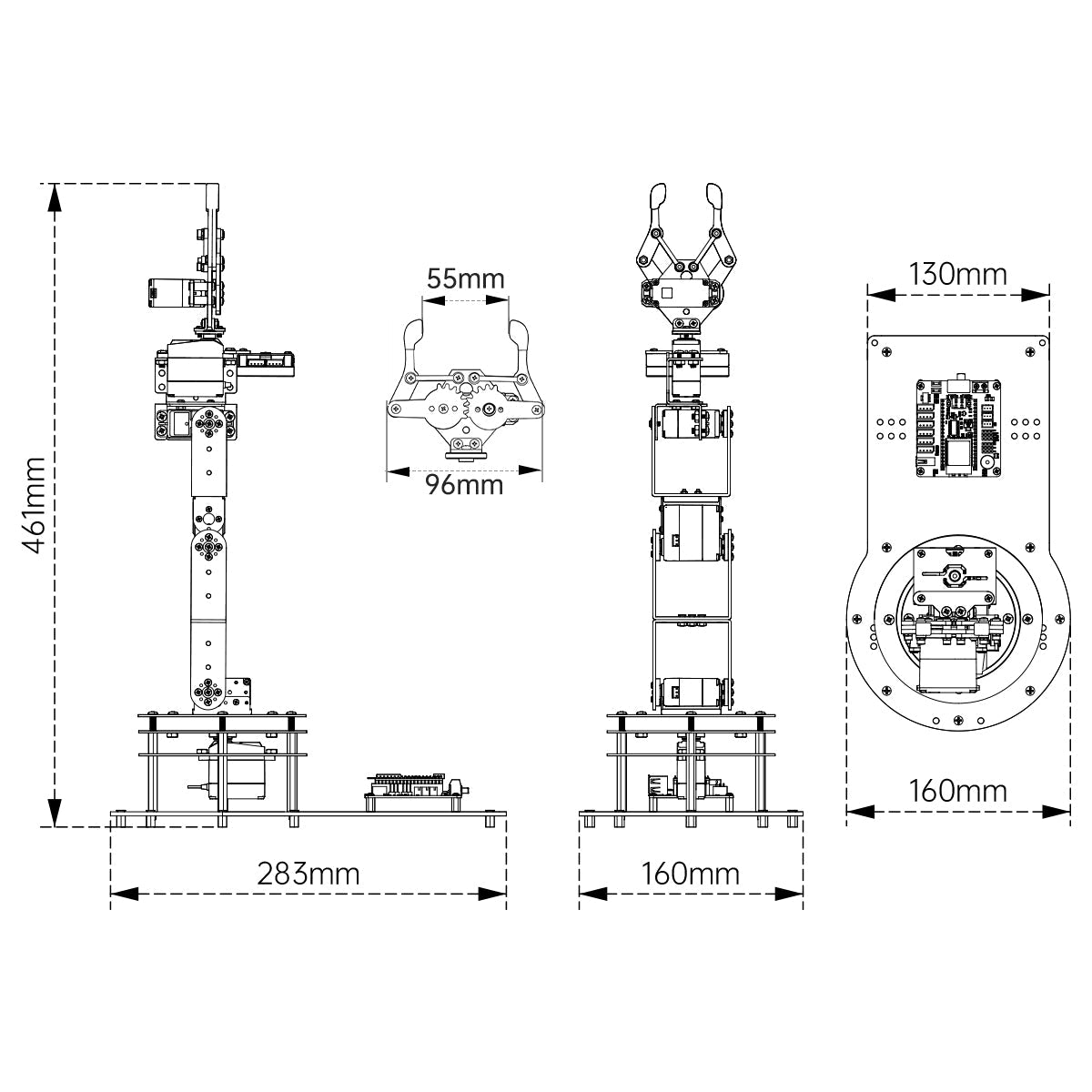 Image of LeArm AI robot arm