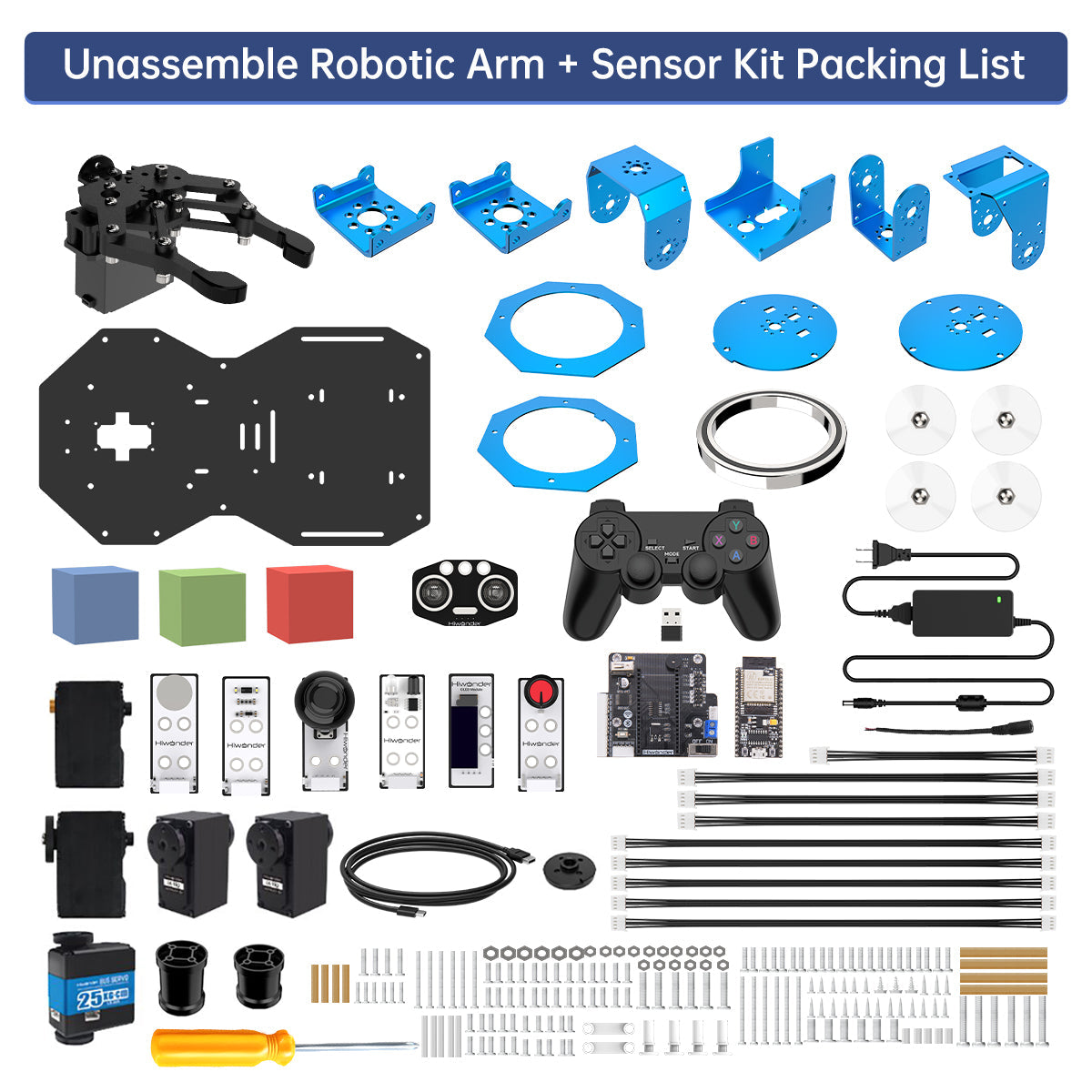Image of xArm ESP32 Bus Servo Robotic Arm Python Programmable