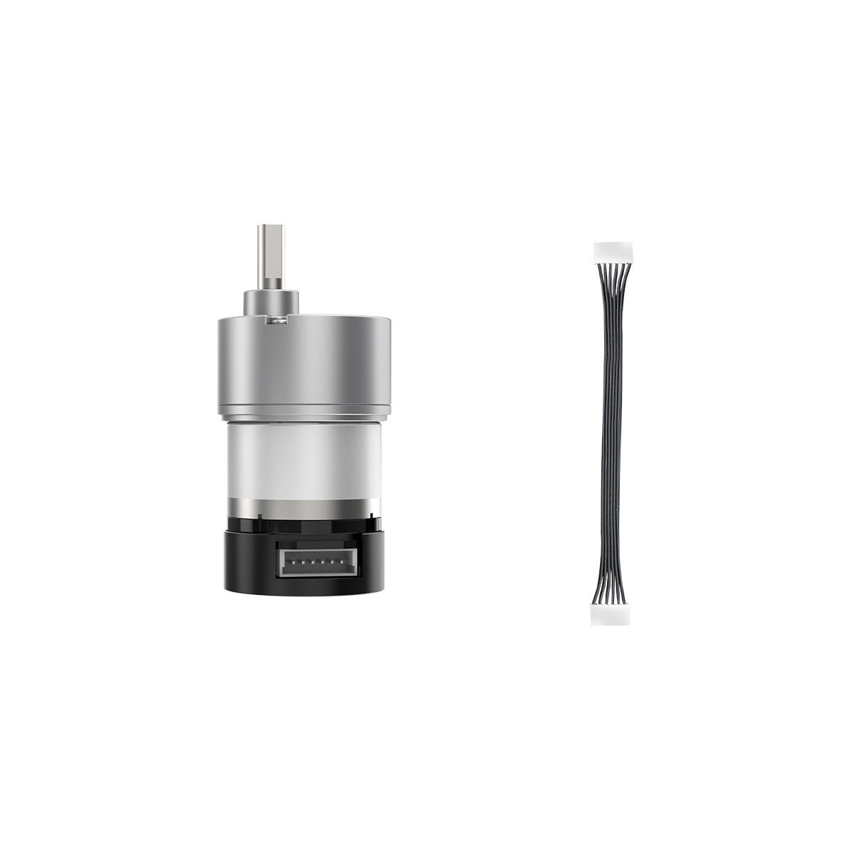 Image of 520 DC Gear Motor High-Precision Hall Encoder 12V D-Shaped Eccentric Shaft