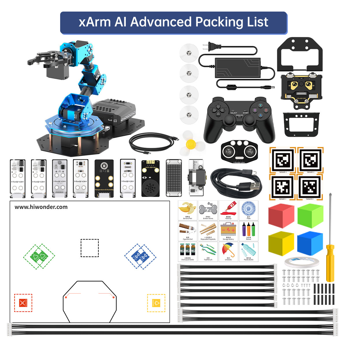 Image of xArm AI Desktop Programmable Robot Arm AI Vision Voice Arduino Scratch Python