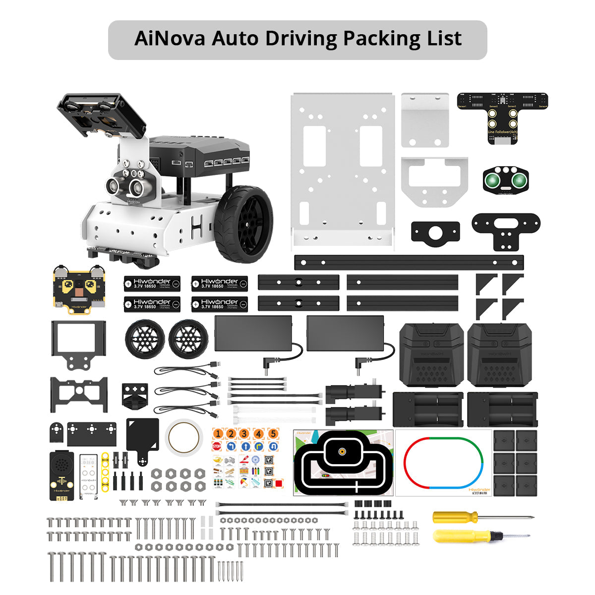 Image of AiNova Smart Vision Robot Car