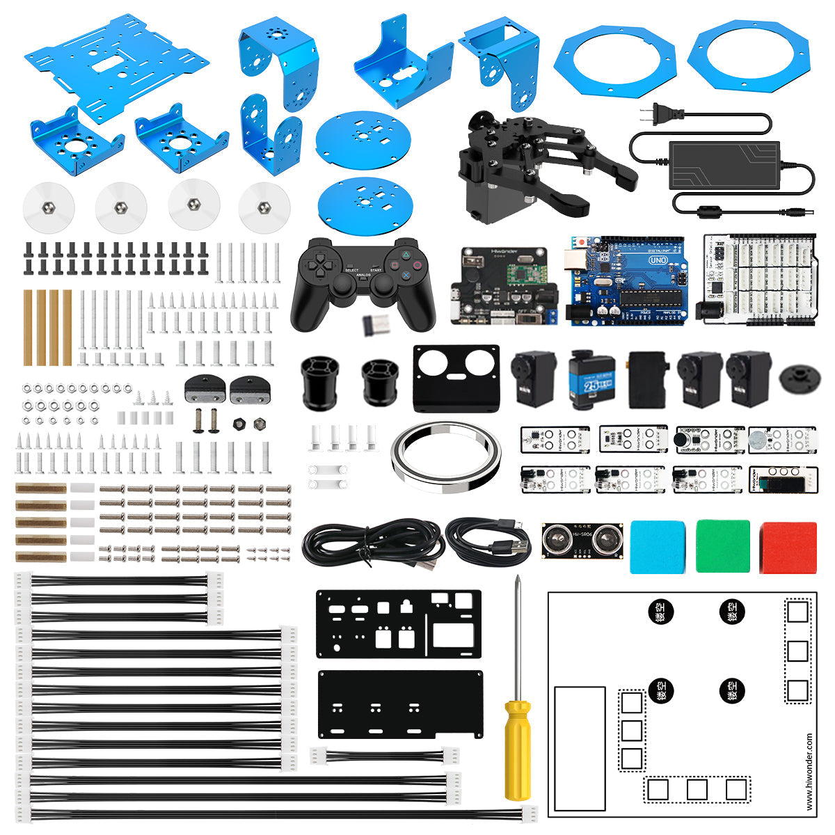 Image of xArm UNO Robotic Arm with Arduino Sensor Kit