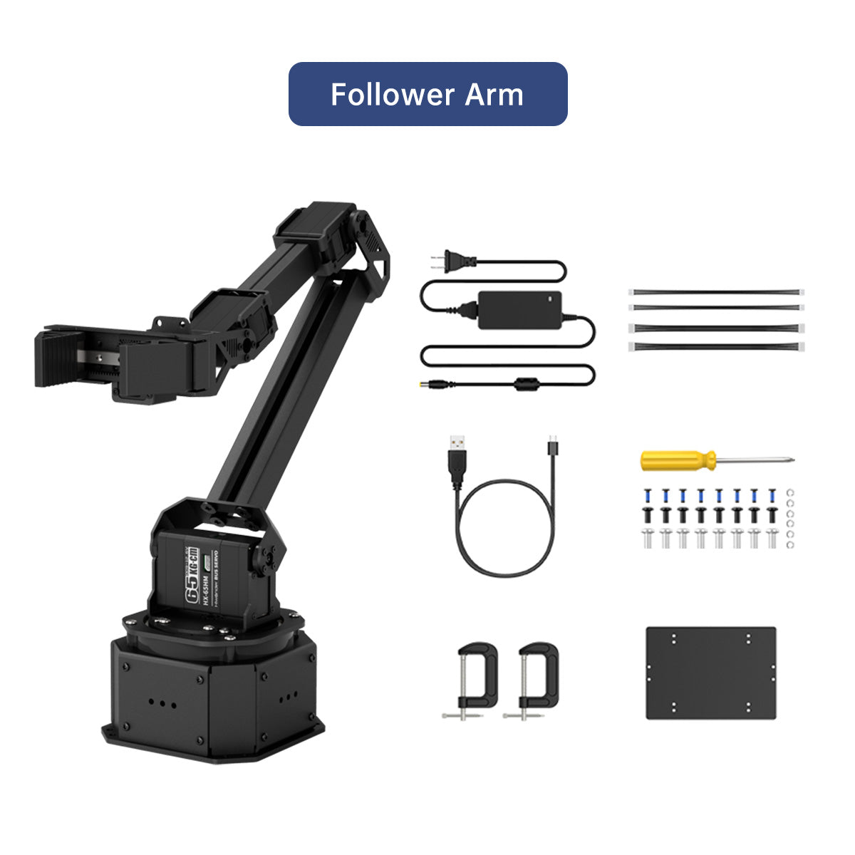 Image of NexArm LeRobot VLA Open-Source 6-Axis Robotic Arm Embodied AI Imitation Learning ESP32