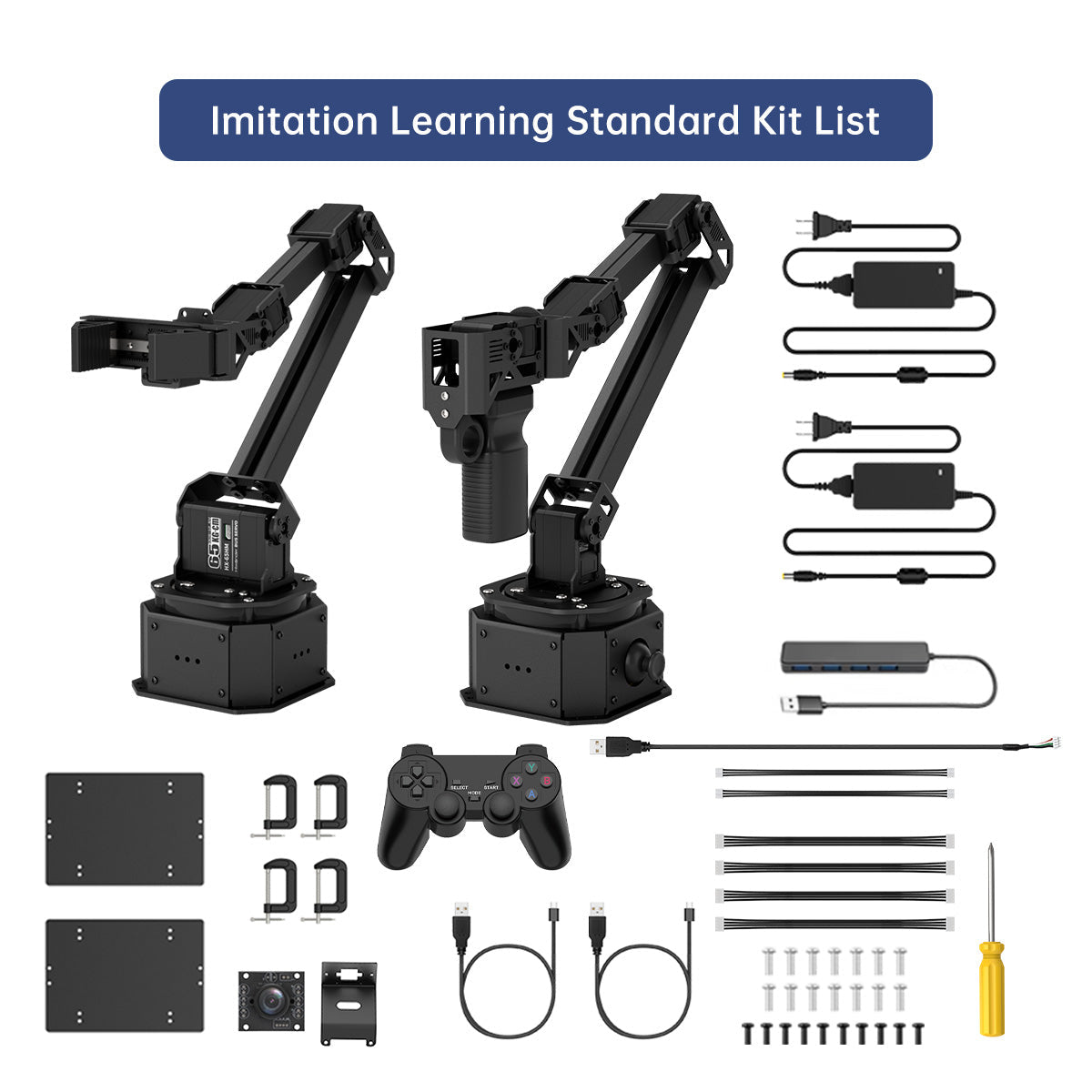 Image of NexArm LeRobot VLA Open-Source 6-Axis Robotic Arm Embodied AI Imitation Learning ESP32