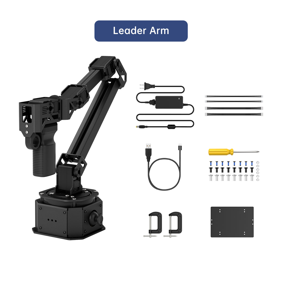 Image of NexArm Open-Source VLA Embodied AI Robotic Arm ESP32 AT32 Dual-Chip AI Vision K230