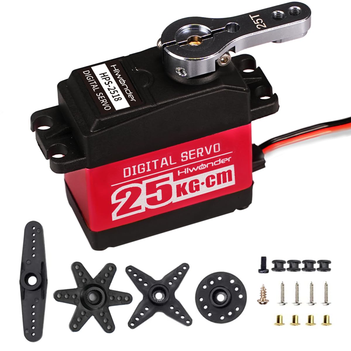 Image of HPS-2518 25KG High Torque Digital Servo Full Metal Gear 180