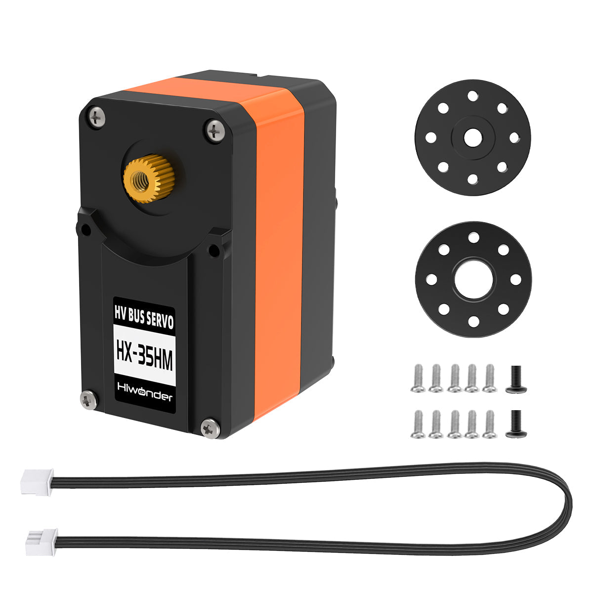 Image of Hiwonder HX-35HM Serial Bus Servo 360° Magnetic Encoder Double Shaft 35KG
