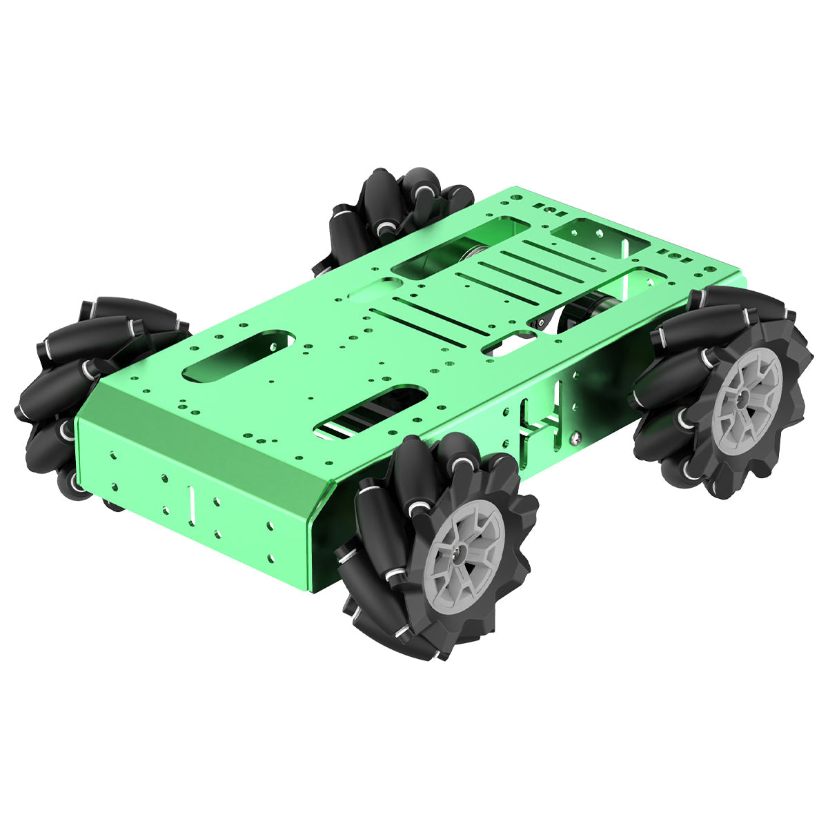 Image of Large Metal 4WD Vehicle Chassis 12V Encoder Geared Motor