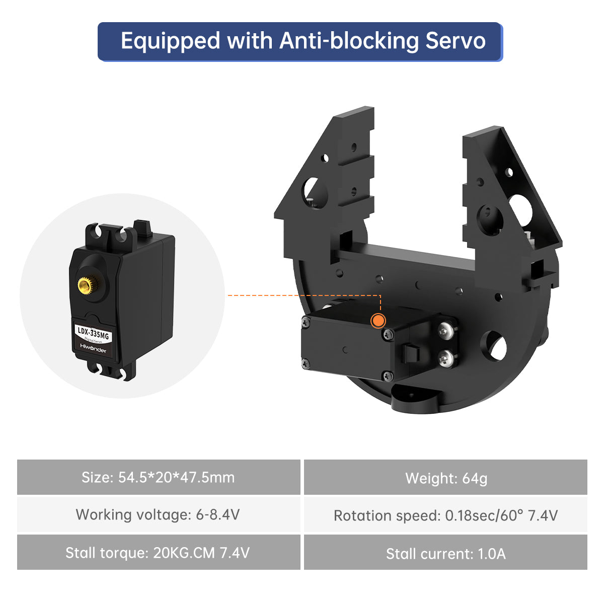 Image of Plastic Gripper for Robot and Smart Car