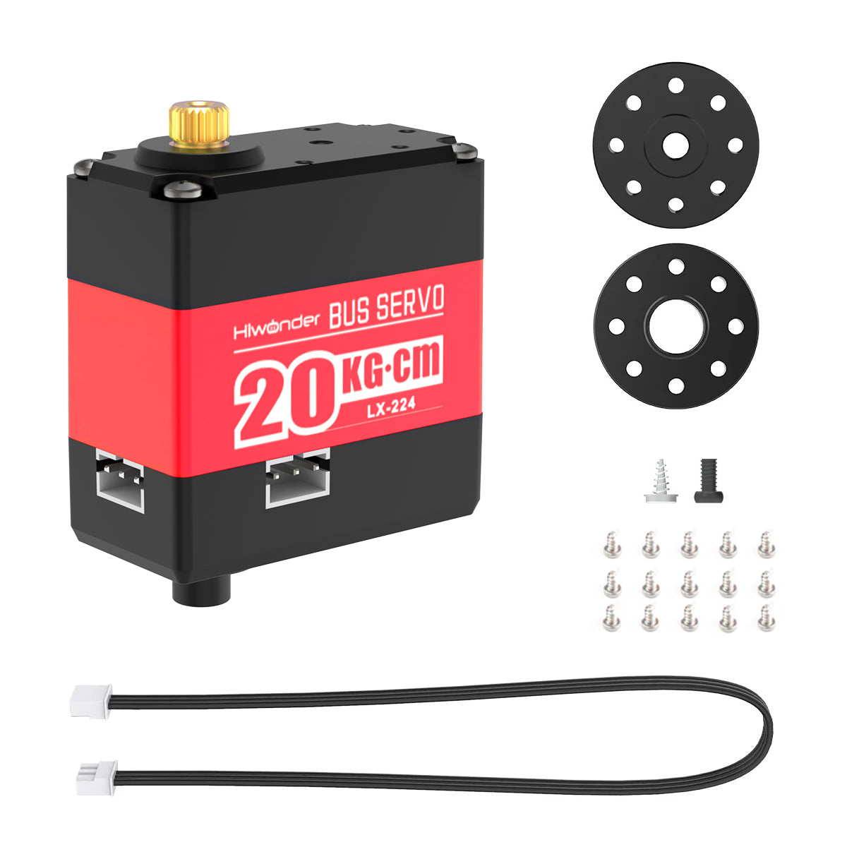 Image of LX-224HV Three Connectors Bus High Voltage Servo