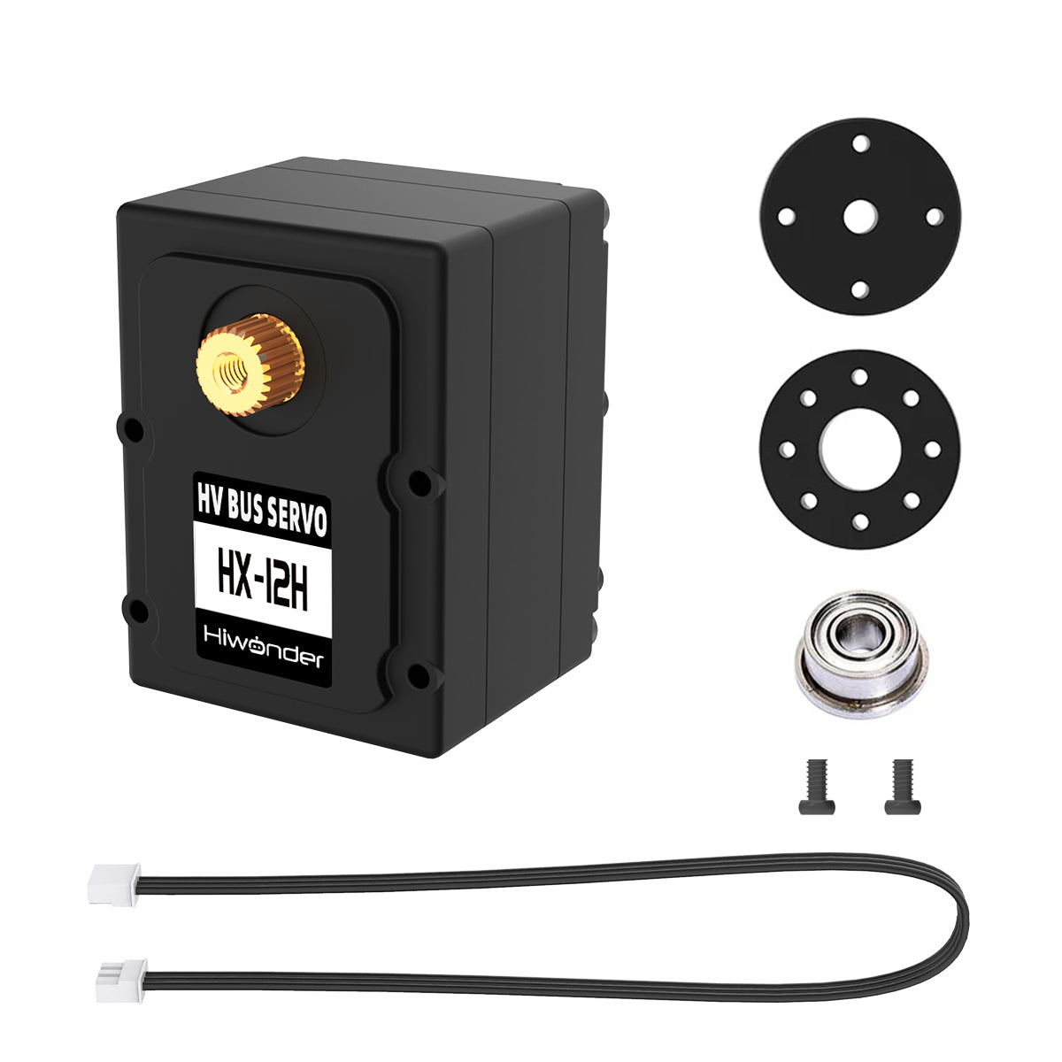 Image of Hiwonder HX-12H Serial Bus High Voltage Servo Double Shaft 12KG Data Feedback