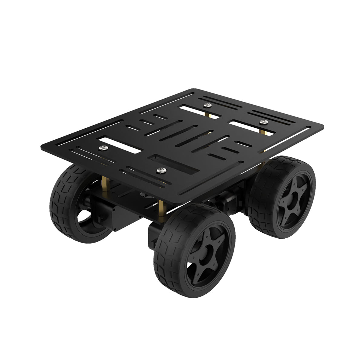 Image of 4WD Chassis Car Kit Aluminum Alloy Frame TT Motor Smart Robot