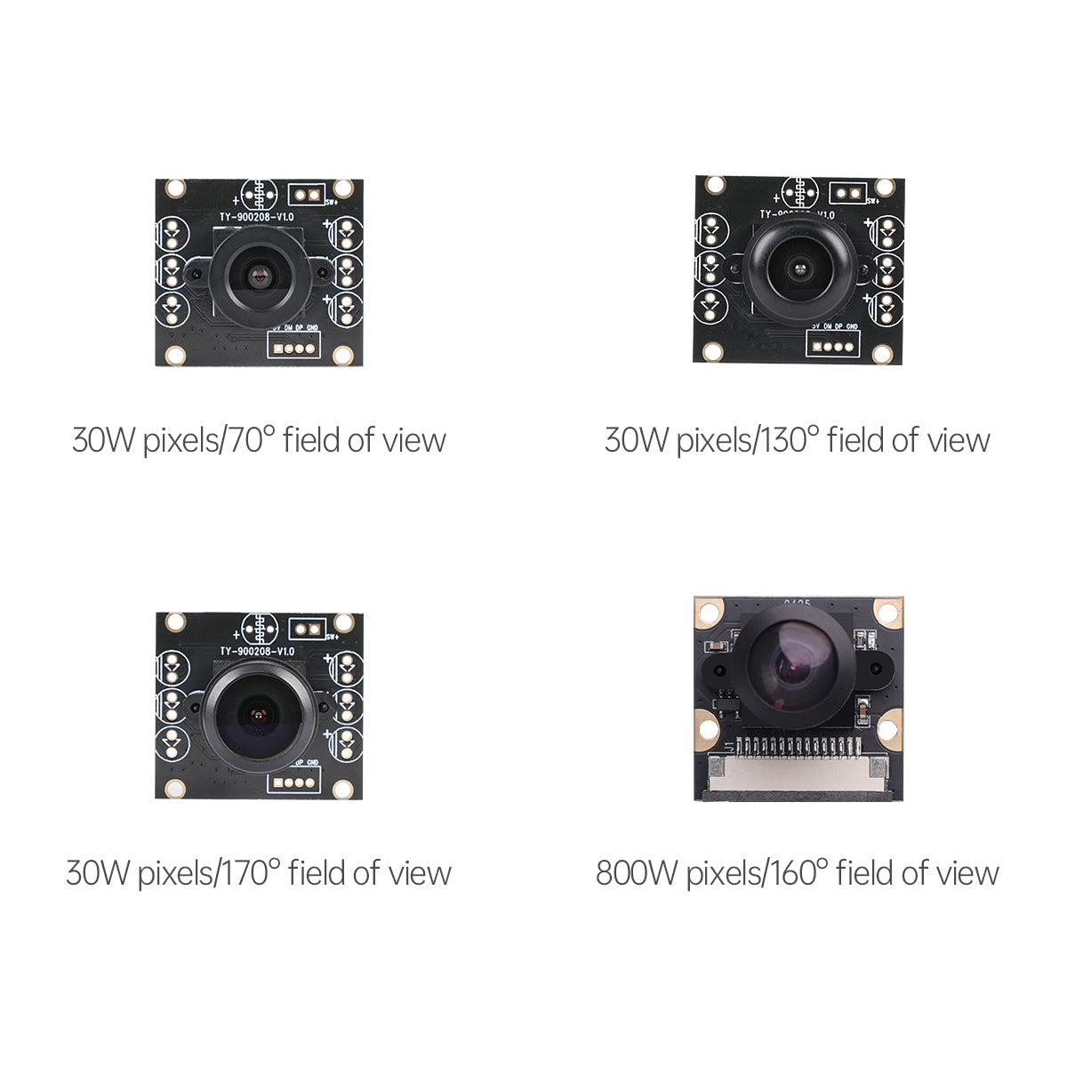 Image of USB Wide-angle Camera Jetson Nano Raspberry Pi 5 Driver-free Smart Car ROS Robot