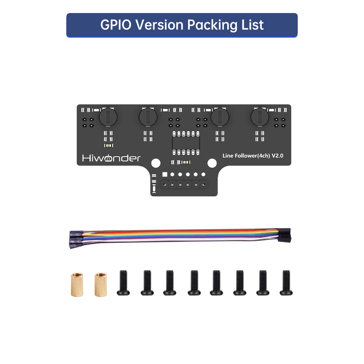 Image of 4-Channel IR Line Follower Sensor Module Tracking Obstacle Avoidance