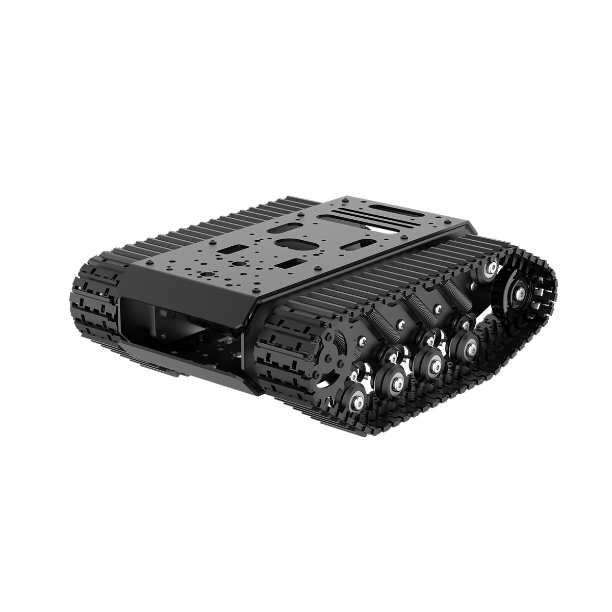 Image of Track Chassis Suspension Shock Absorption Full-Metal Tank Robot