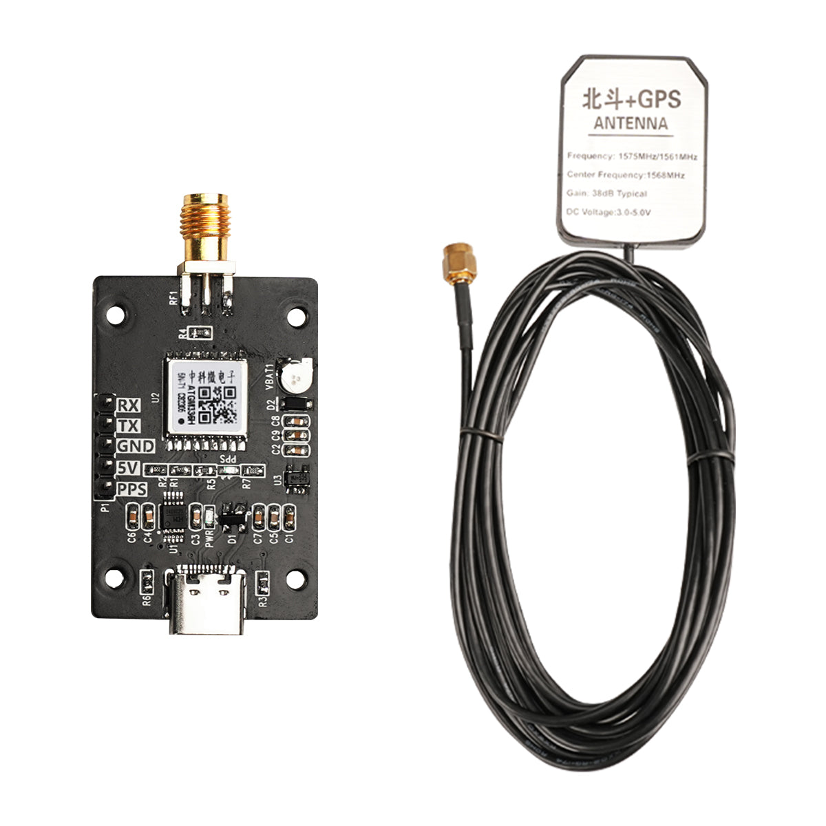 Image of GPS Beidou Positioning Module BD Dual-Mode Satellite Navigation IMU ROS Robot
