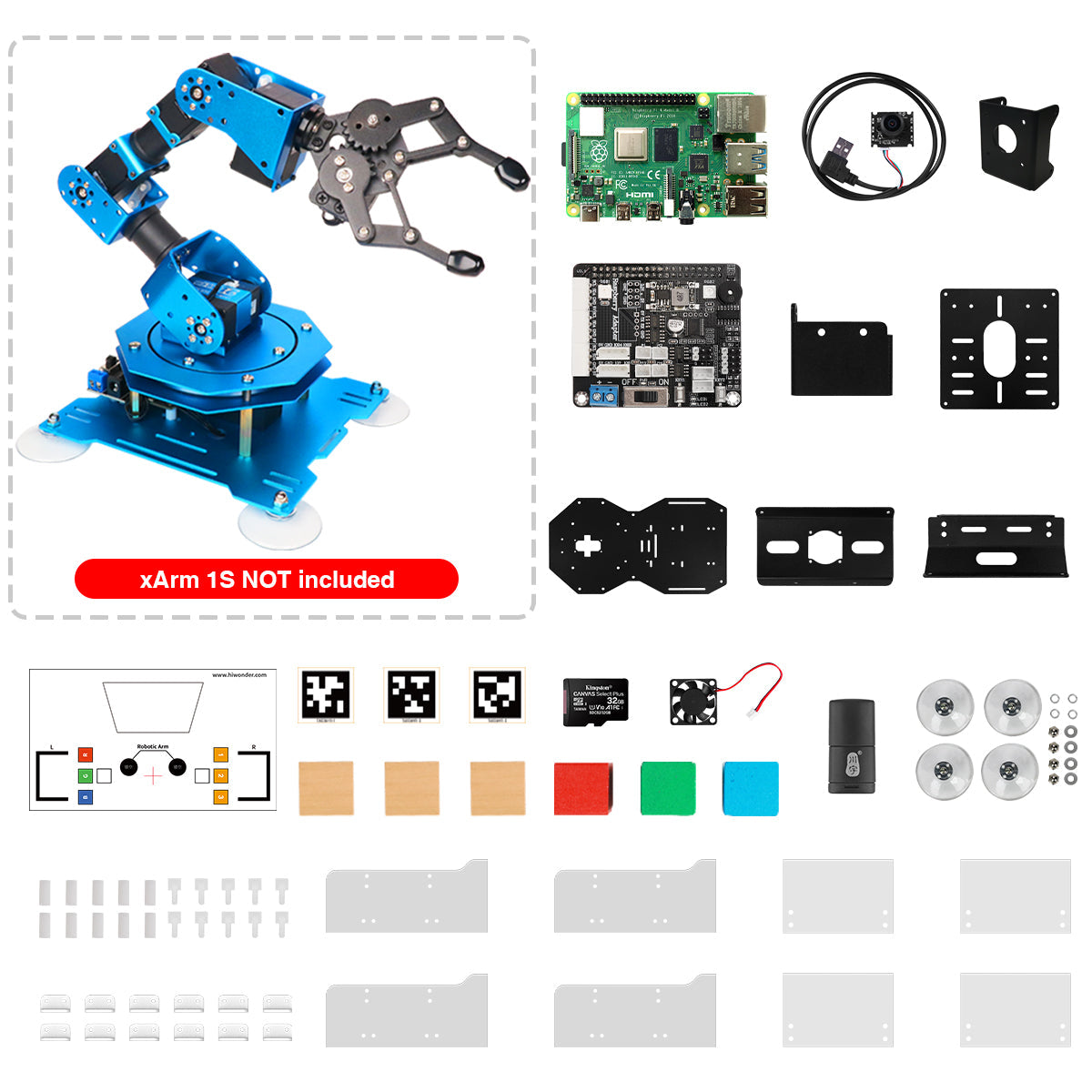 Image of Raspberry Pi 4B Extension Kit for xArm Robotic Arm