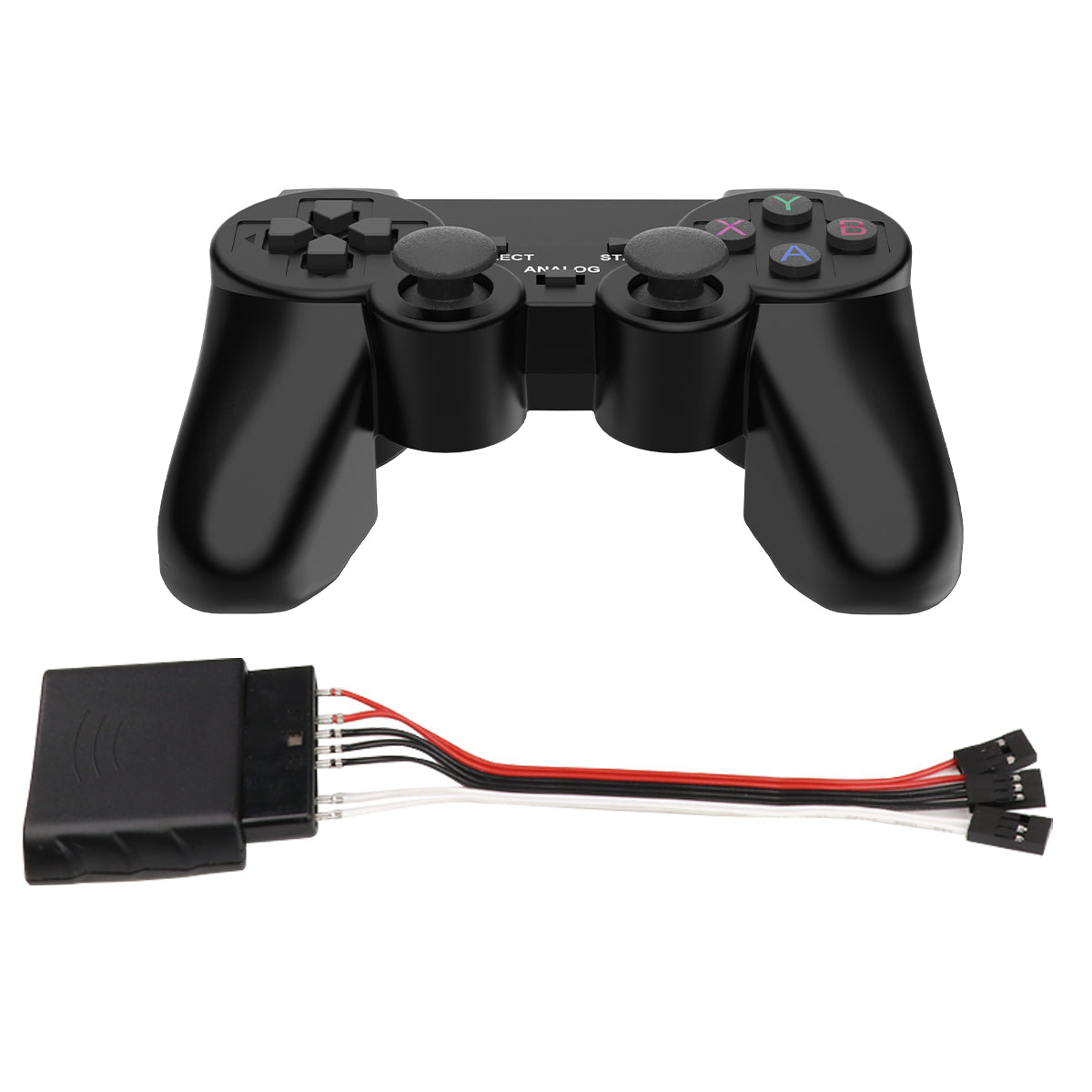 Image of PS2 Wireless Controller Remote Control with Cable Receiver