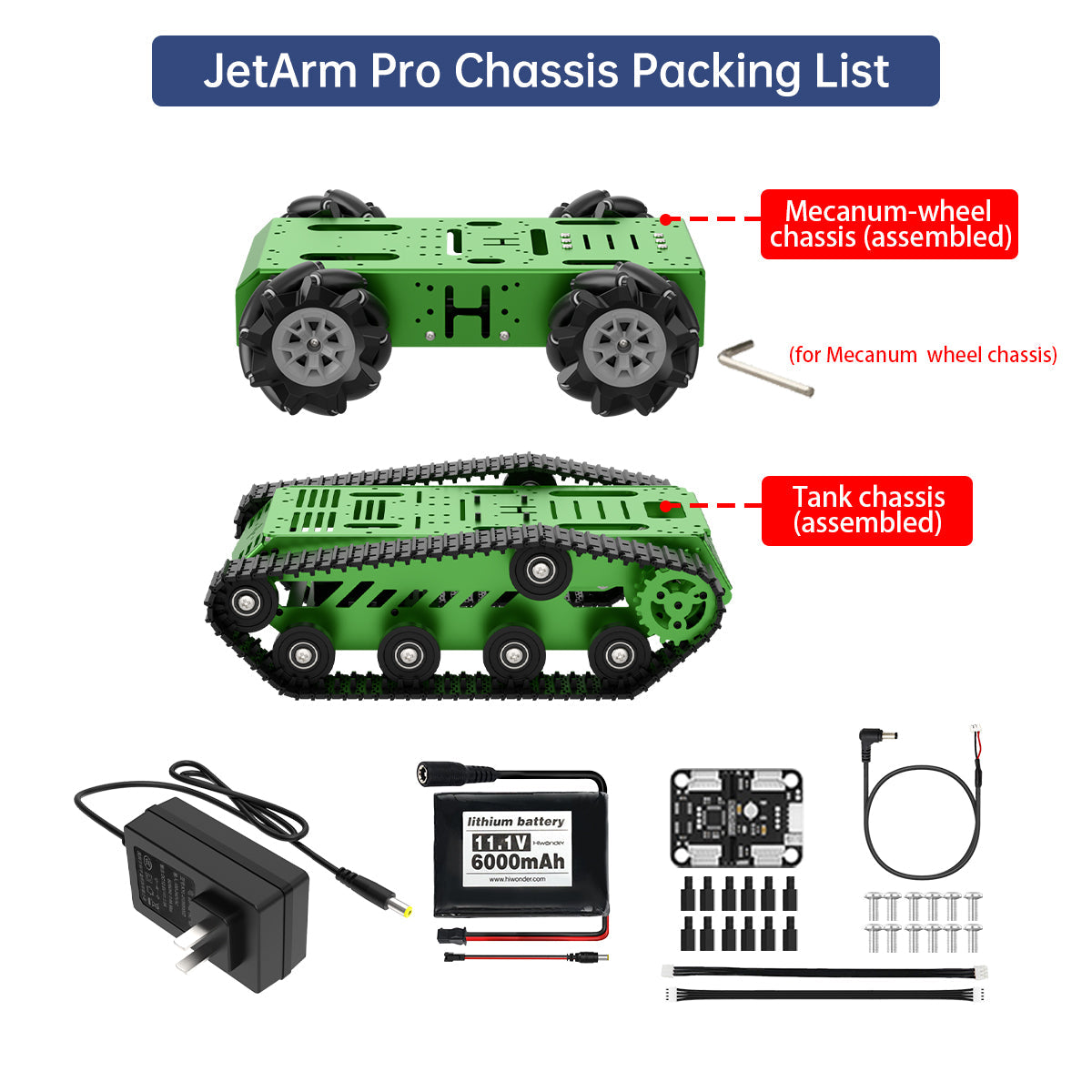 Image of JetArm Pro ROS1 ROS2 3D Vision Robot ChatGPT AI Voice Chassis Sliding Rail Conveyor