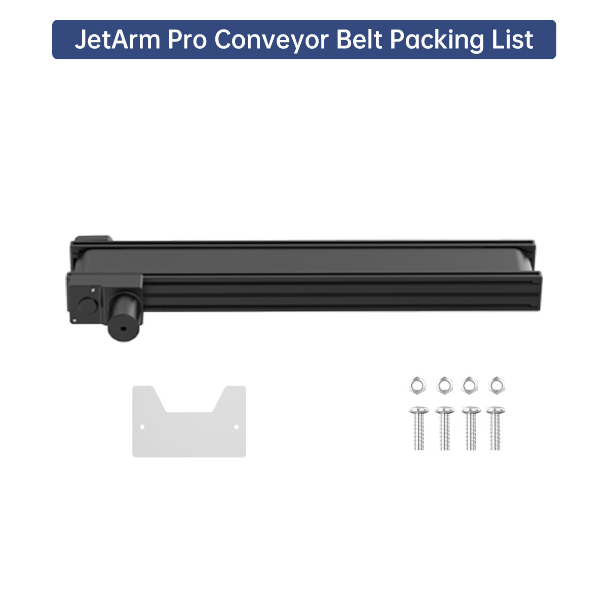 Image of JetArm Pro ROS1 ROS2 3D Vision Robot ChatGPT AI Voice Chassis Sliding Rail Conveyor