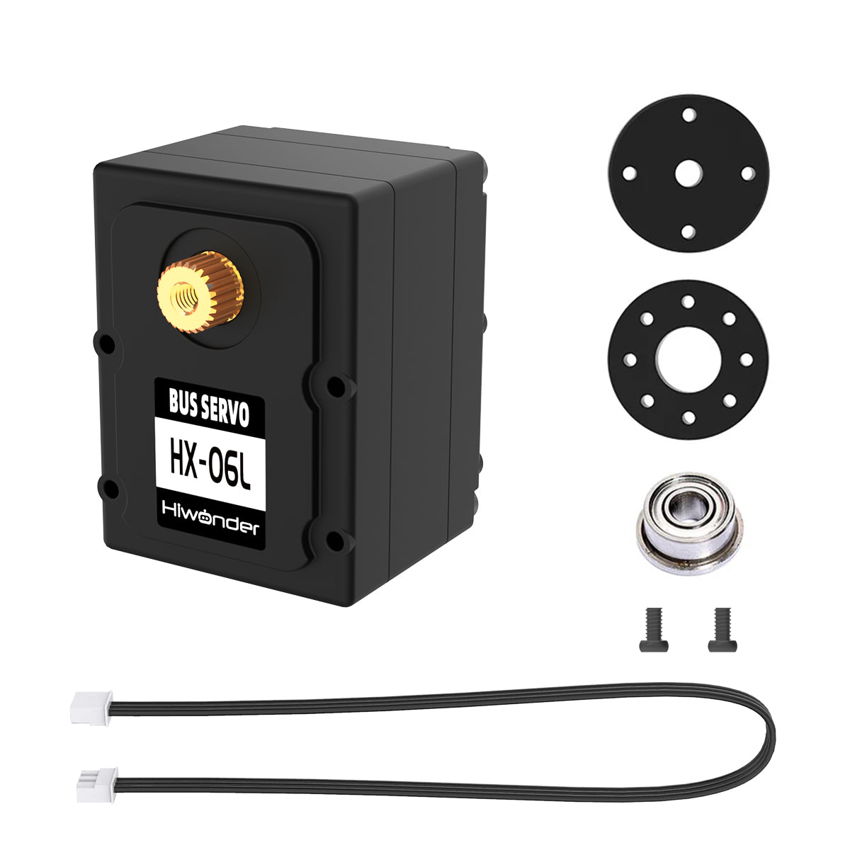 Image of Hiwonder HX-06L Serial Bus Servo Double Shaft 6KG Data Feedback