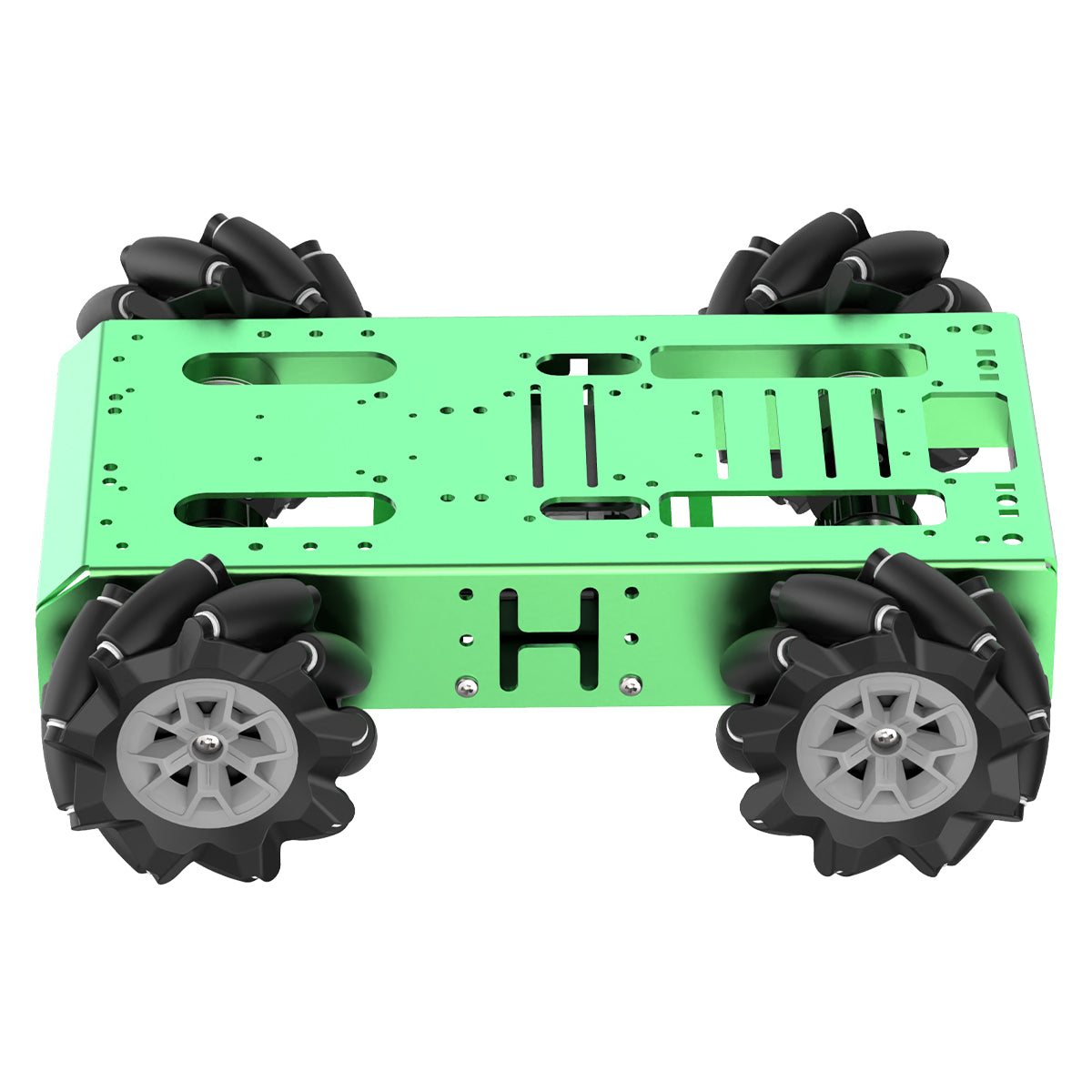 Image of Large Metal 4WD Vehicle Chassis 12V Encoder Geared Motor