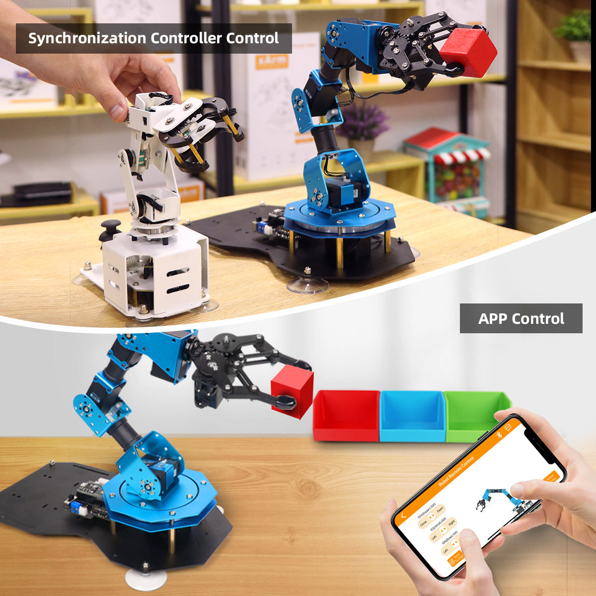 Image of xArm ESP32 Bus Servo Robotic Arm Python Programmable